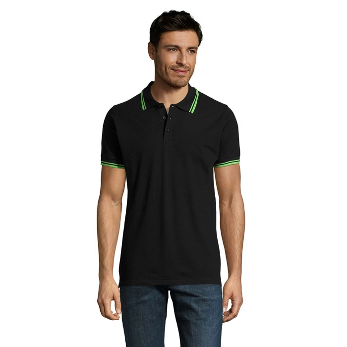 PASADENA męskie polo 200g PASADENA MEN S00577-BN-L