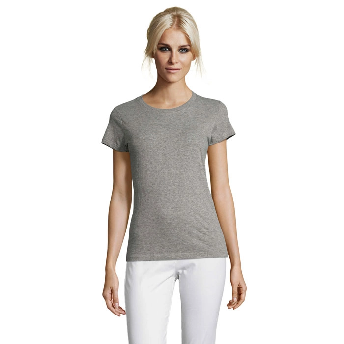 REGENT Damski T-Shirt 150g REGENT WOMEN S01825-GM-3XL