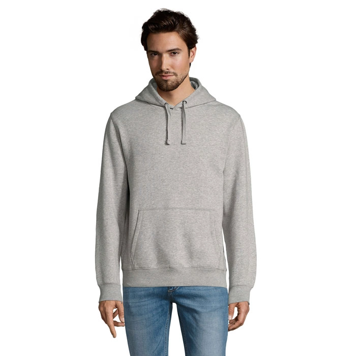 SPENCER Męski sweter 280g SPENCER S02991-GY-XXL