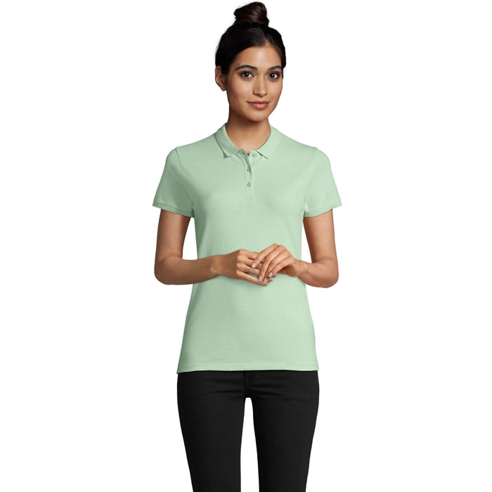 PLANET WOMEN polo 170g PLANET WOMEN S03575-GN-L