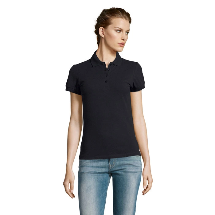 PEOPLE Damskie POLO 210g PEOPLE S11310-NY-XXL