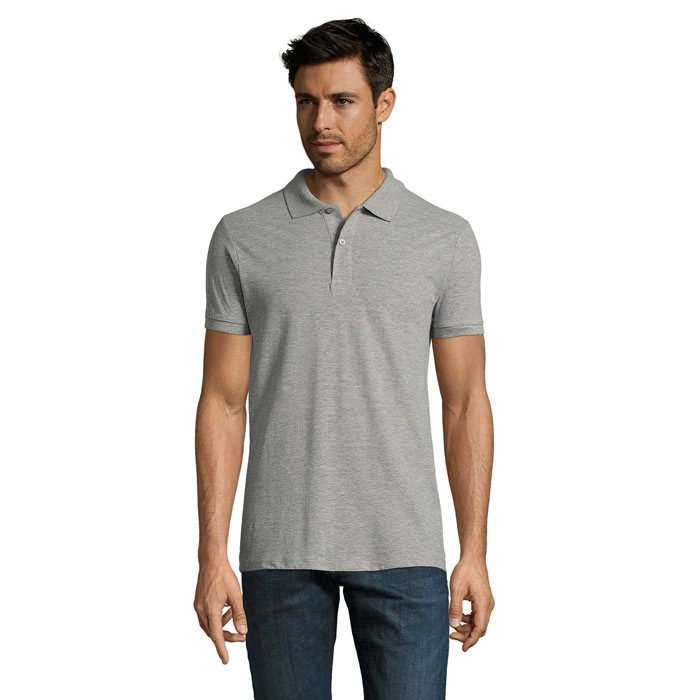 PERFECT MEN Polo 180g PERFECT MEN S11346-GY-S