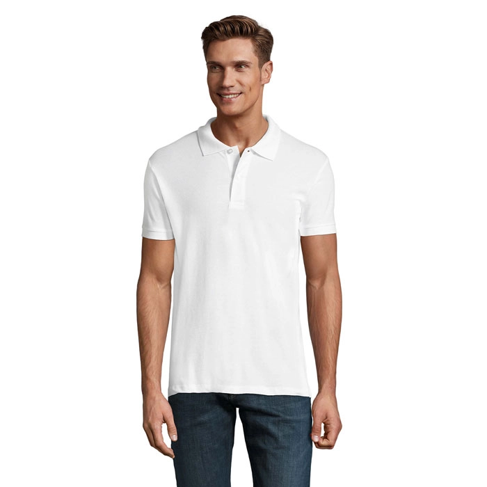 PERFECT MEN Polo 180g PERFECT MEN S11346-WH-XL