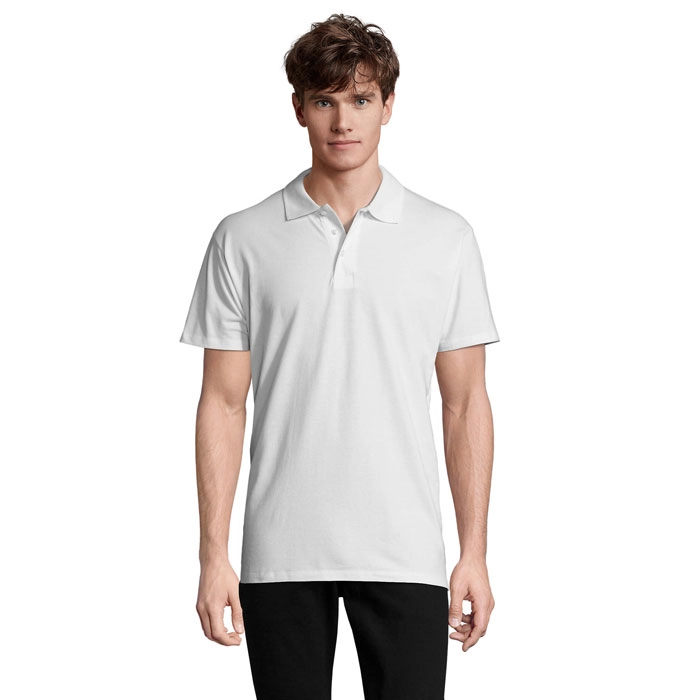 SPRING II MEN Polo 210g SPRING II S11362-WH-L