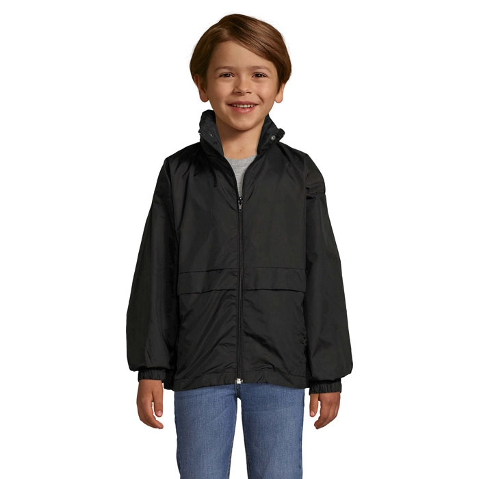 SURF KIDS WINDBREAKER 210g SURF KIDS S32300-BK-XL