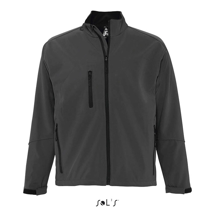 RELAX Męski softshell 340g RELAX S46600-CR-3XL