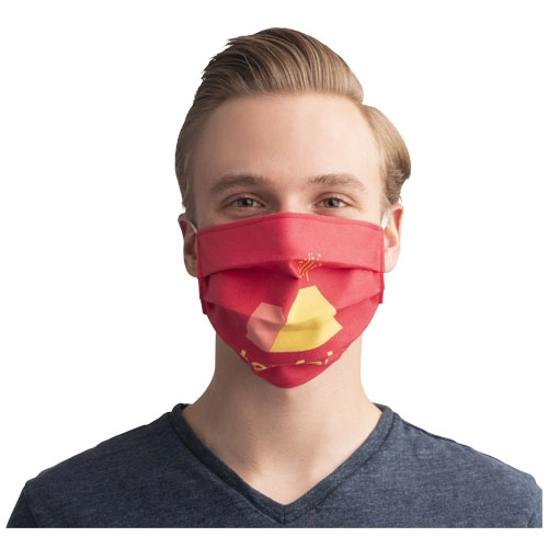 Maska wielokrotnego użytku z sublimacją z elastycznymi gumkami PFC-1PL02001