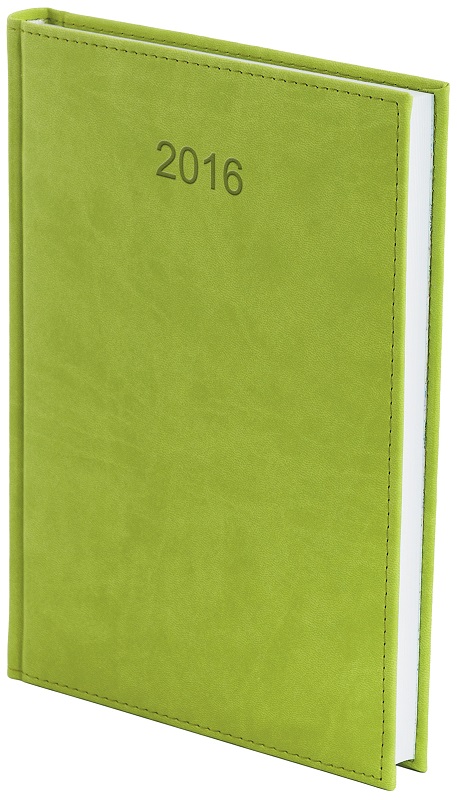 Kalendarz A4, Vivella, dzienny Seledynowy 1110-seledynowy zielony