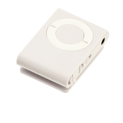 Mini radio, słuchawki douszne V3197-02 biały